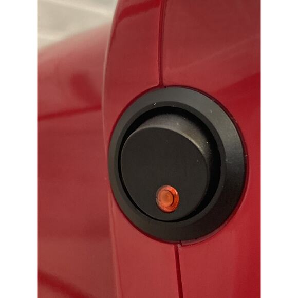 Dole Yonanas RARE Red Ice Cream Frozen Yogurt Maker (MISSING PUSHER) WORKS GREAT - Picture 3 of 7